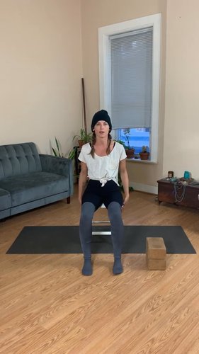 Chair Yoga Warm Up