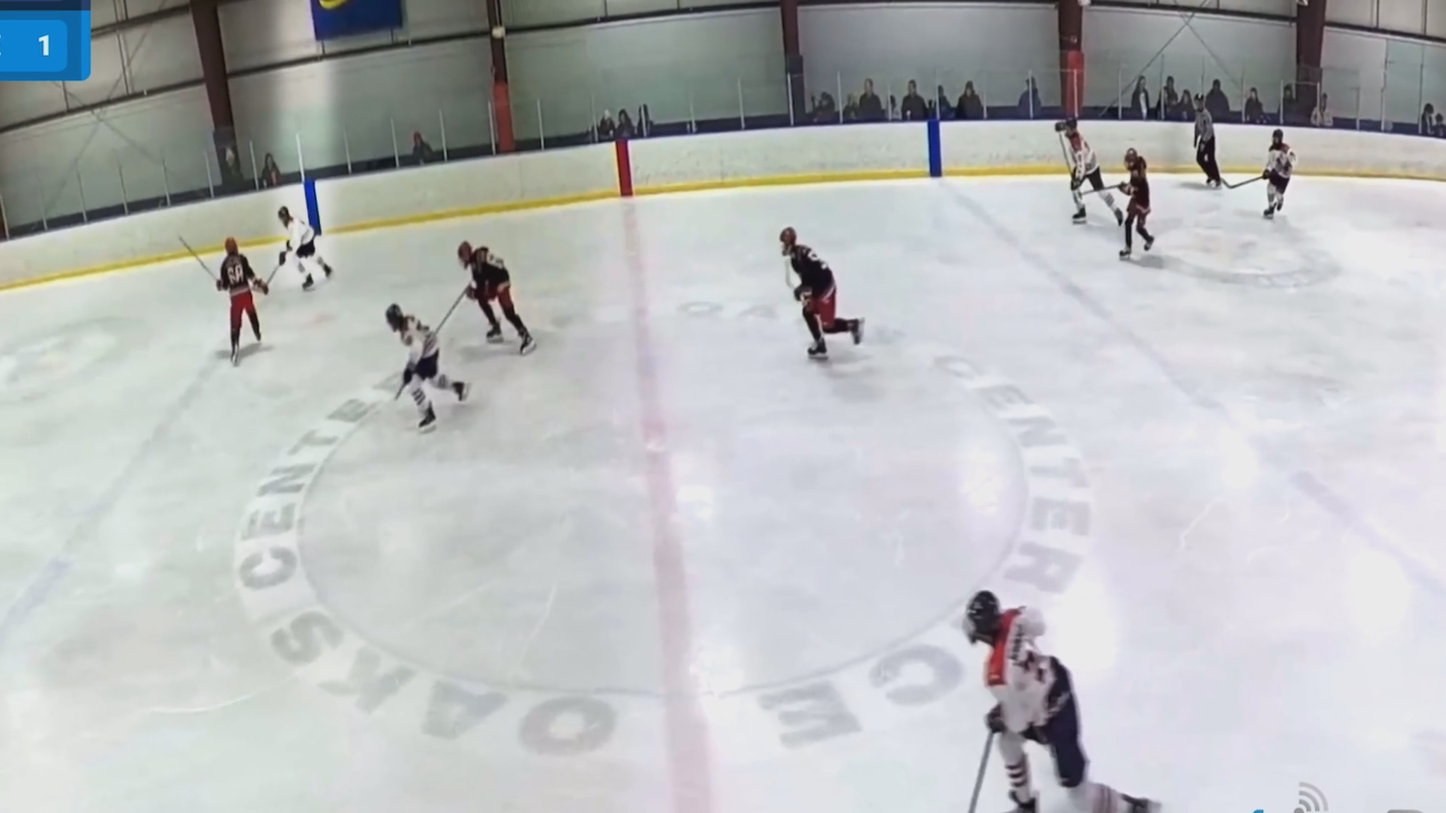 Michael Heinze's Backhand Goal |Caps Hockey Academy14U AA Highlights