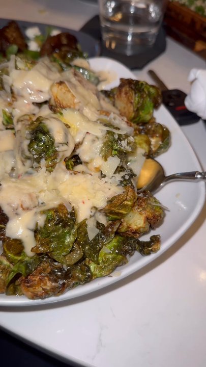 Shift Kitchen & Cocktails - In all of their glory, the Brussels - Tacos Near Me - Grosse Pointe, Michigan