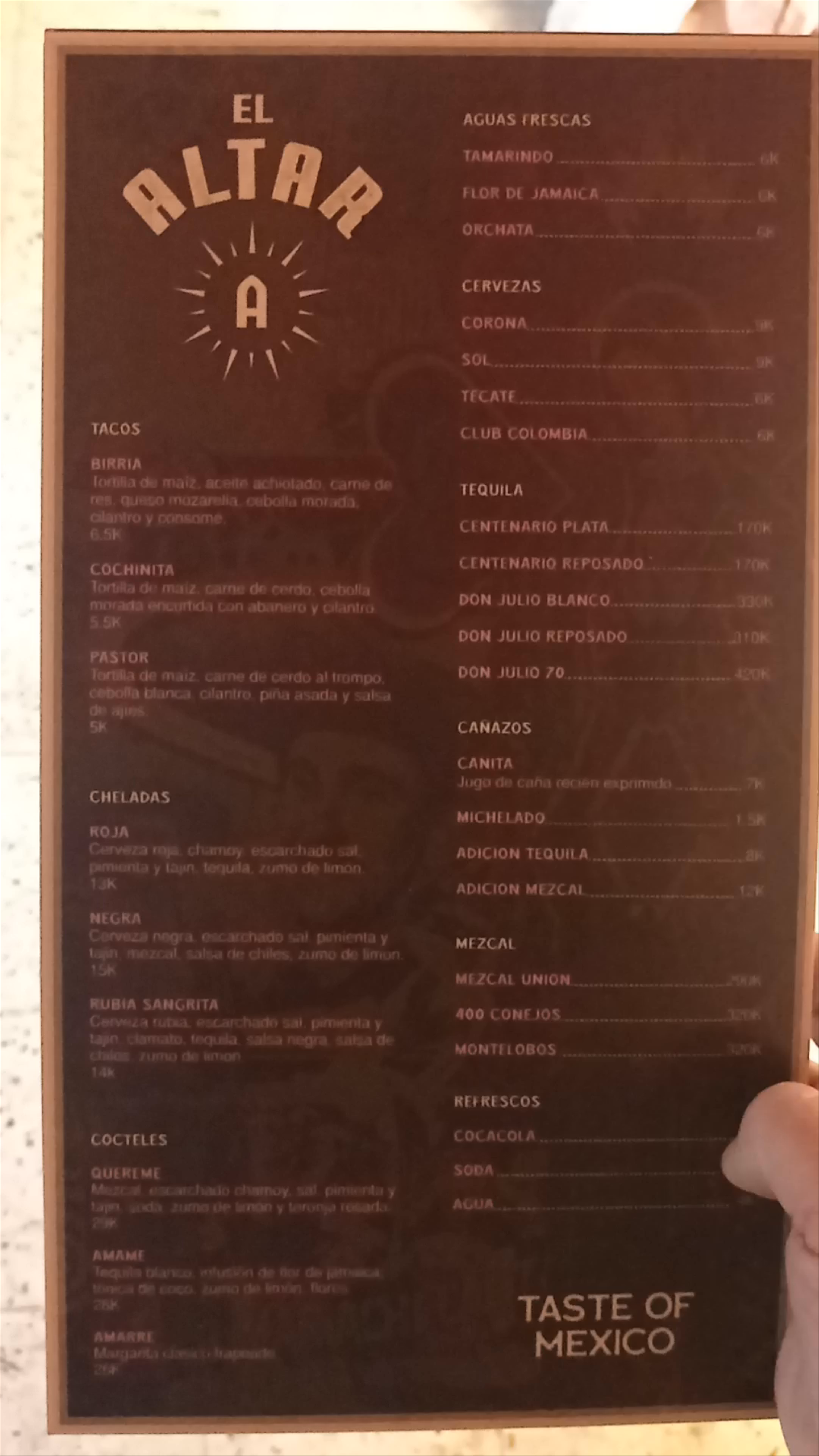 El Altar: Authentic Mexican Flavors in Medellín