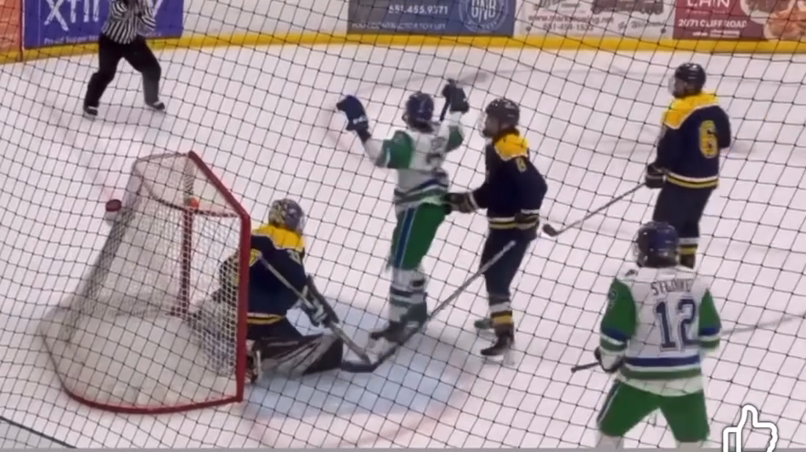 Arthur Eddy's PP Goal vs prior lake