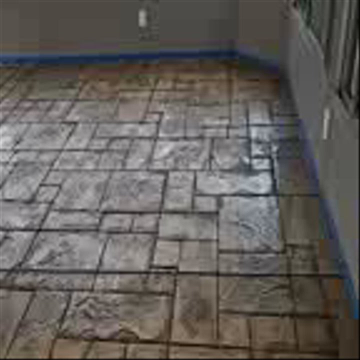 Tovar Concrete - Stamped concrete after sealing concrete using Gemseal. - Masonry/Concrete Near Me