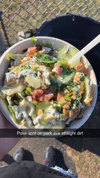 Island Fin Poke - DISGUSTING BOWL SMELLED LIKE ACTUAL GARBAGE. - Hawaiian Near Me - Worcester, Massachusetts