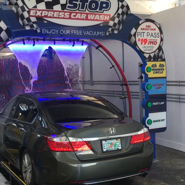 Pit Stop Express Car Wash - The "Winners Circle"at Pit Stop Express Car Wash!! - Car Wash Near Me - Melbourne, Florida