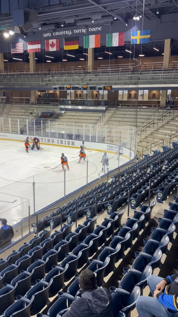 Nixon Hergott's Power Play Goal at Notre Dame Rink | Cottonmouths 14U AA