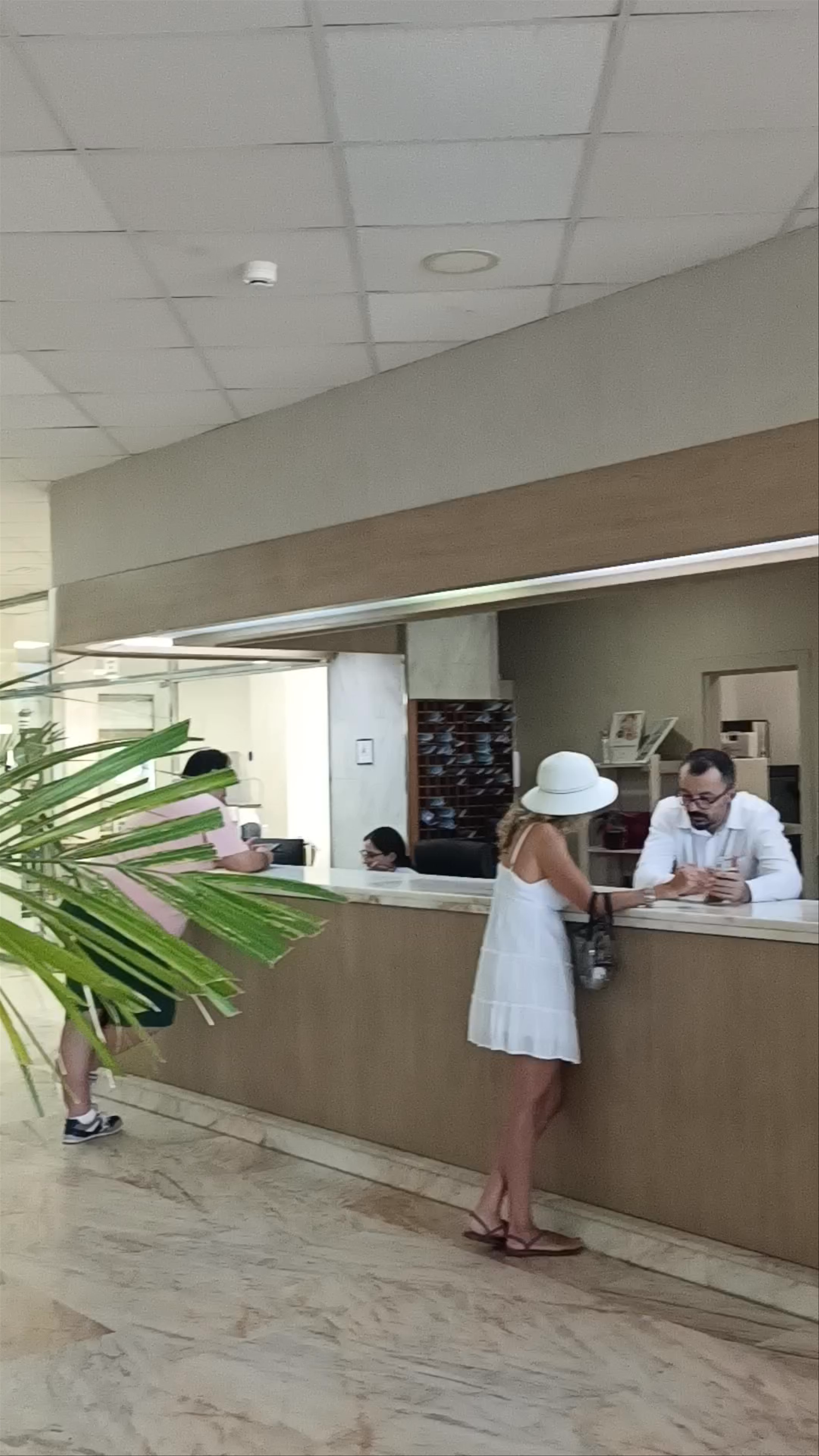 Serene Lobby and Relaxing Poolside at Hotel Port Europa, Calp