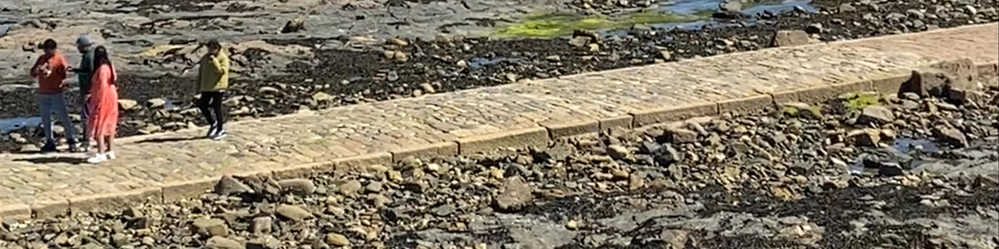 Causeway to St Michael's Mount