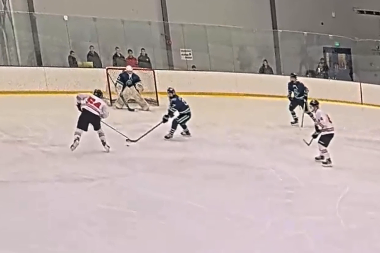 Pierce Sucansky scores with North Shore Academy 16U AAA