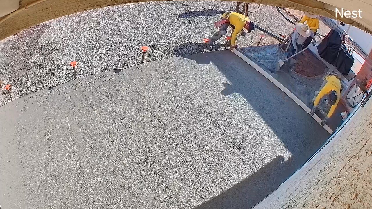 Illustrious Concrete - Watching the magic as the concrete is being poured and formed. - Masonry/Concrete Near Me