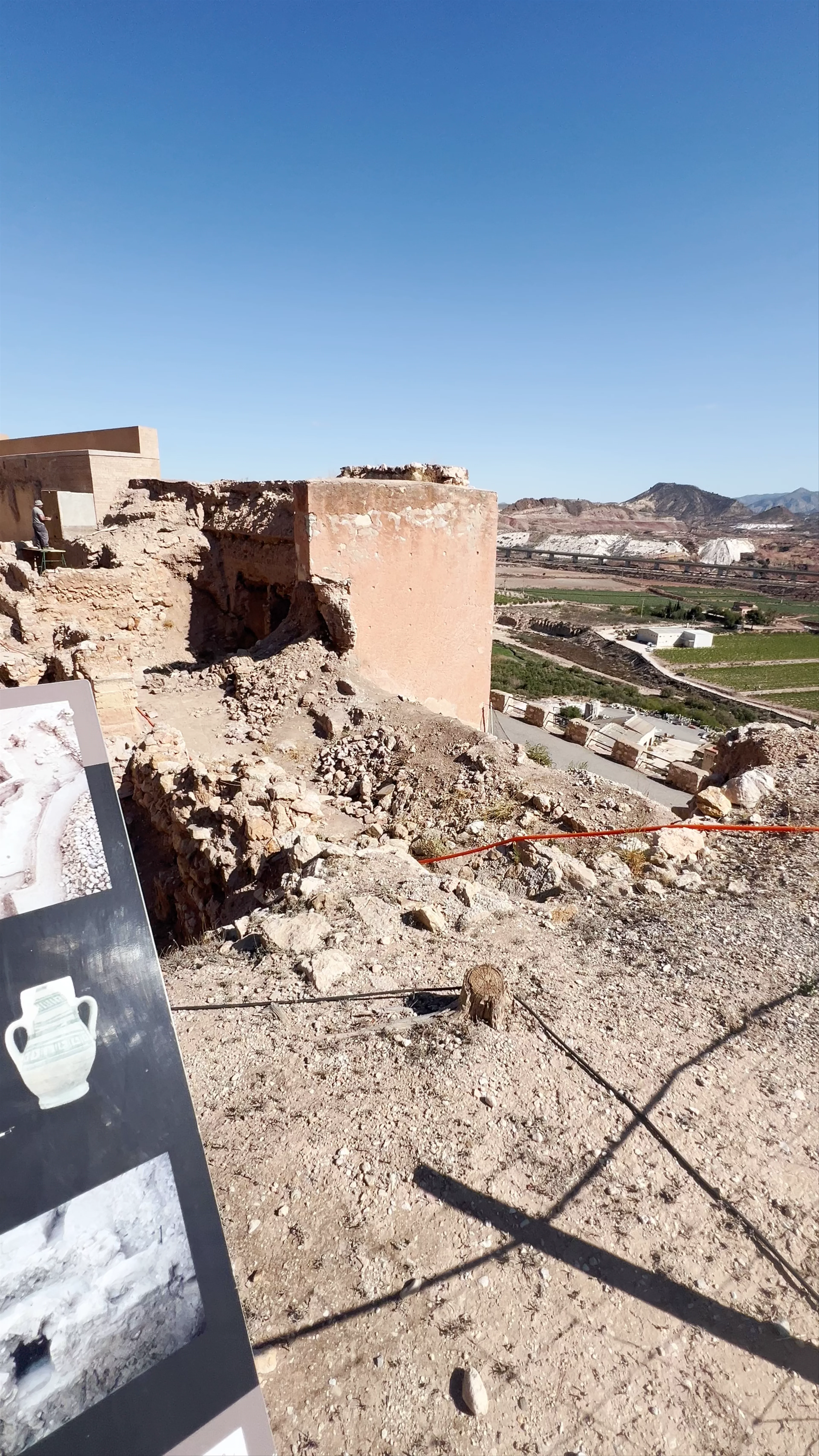 Castell de la Mola, Partida Molinos, Novelda, Spain