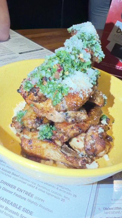 Doc B's Restaurant + Bar - chimichurri chicken wings - New American Near Me - Austin, Texas
