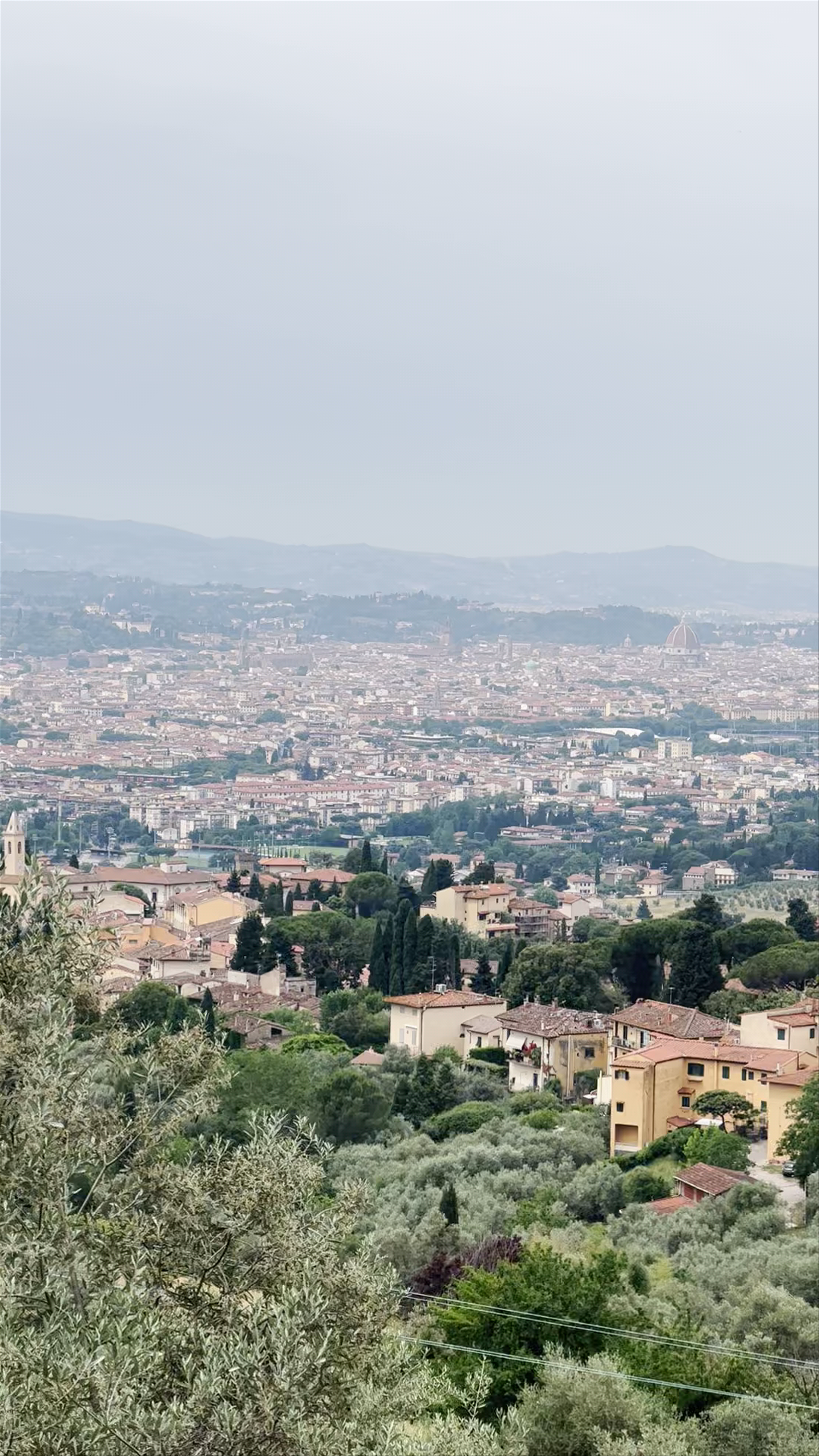 E-Bike Tour Overlooking Florence's Rolling Hills and Historic Cityscape