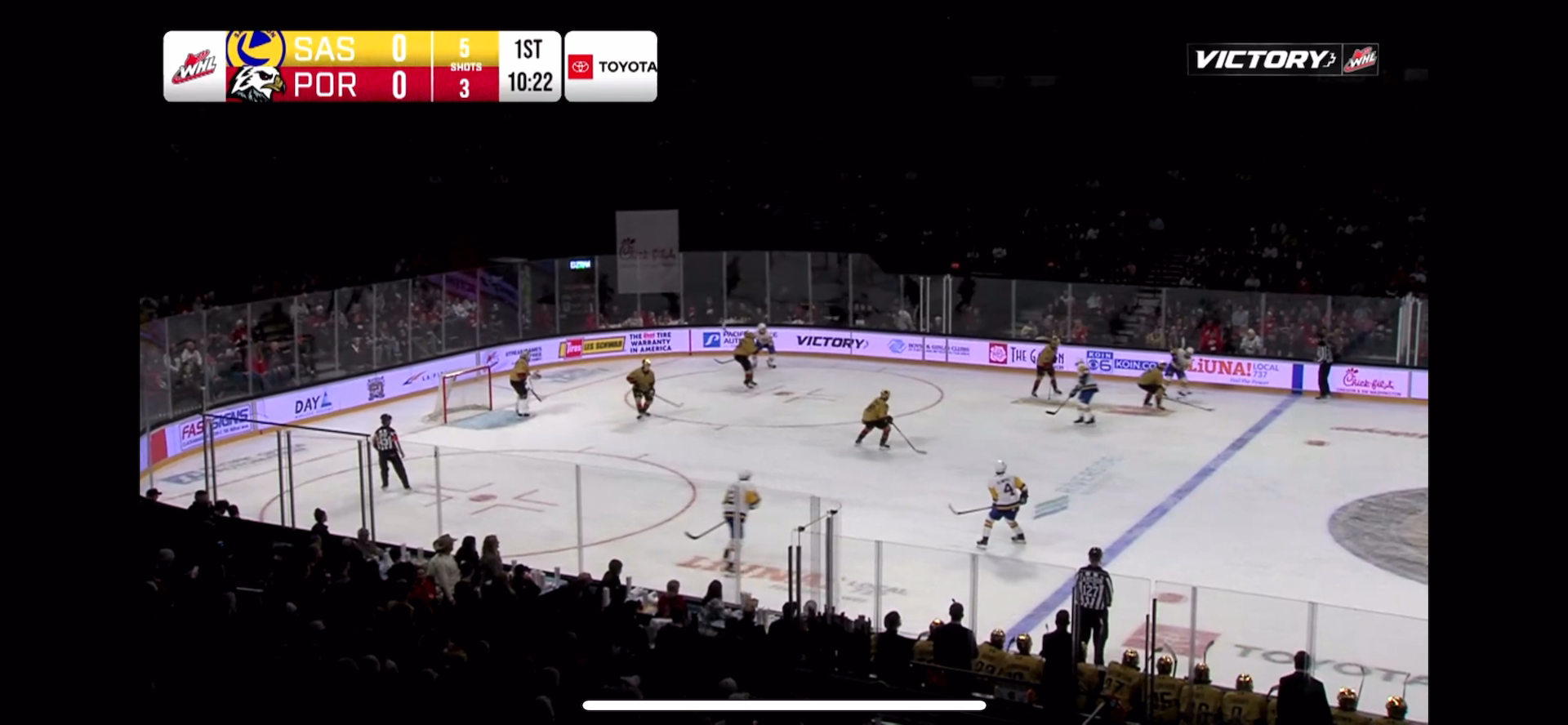 Carsyn Dyck's 1st goal of 25-26 vs Blades