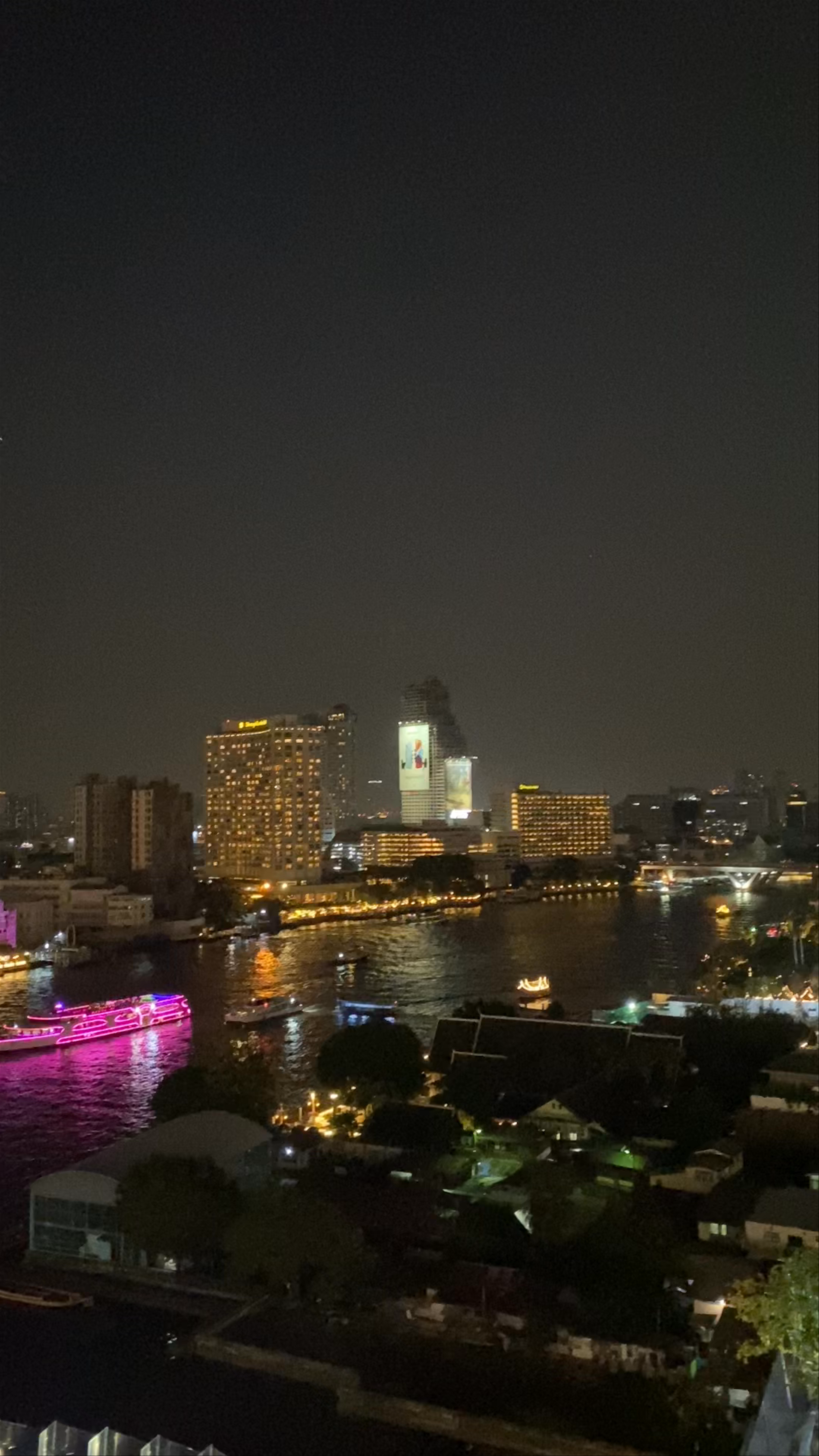 ICONSIAM Nightscape: Vibrant Riverside Views in Bangkok