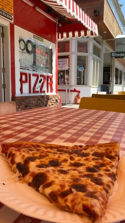 Original Antonio's - June 26, 2025 | Thursday | Outside seating | Cheese Slice! - Pizza Near Me - Avalon, California