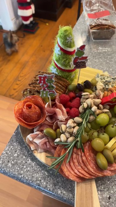 Pumpkin patch at home - Charcuterie Board Member for Christmas - Photo Booth Rentals Near Me