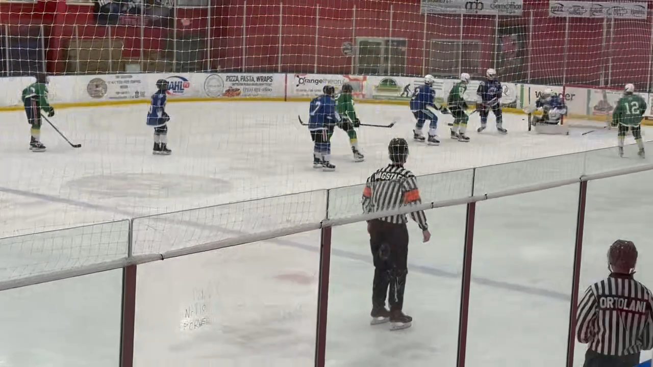 Ziggy Levake's Second Effort For The Goal! | NAHL Combine