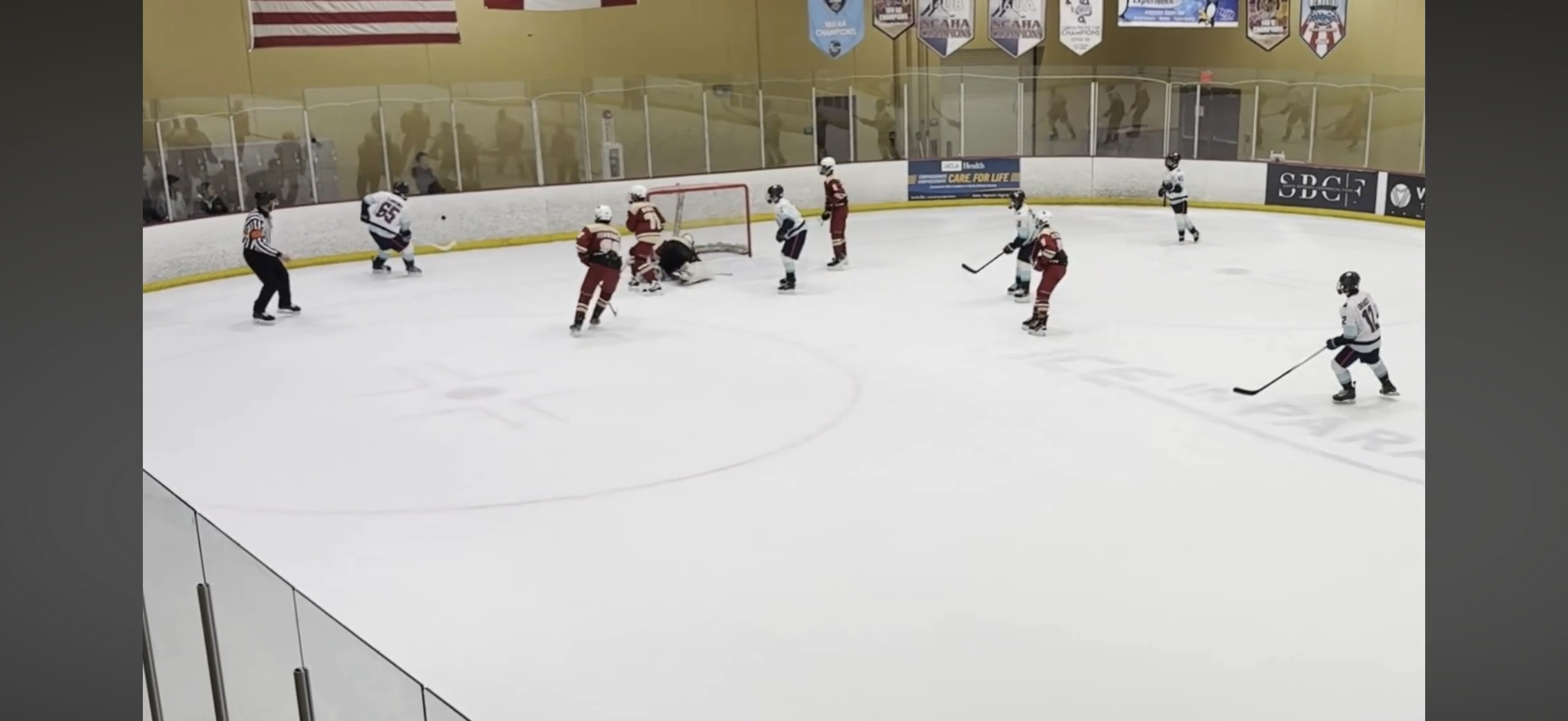 Easton Petersen's Shorthanded Goal Ties It Up | Santa Barbara Ice Hawks