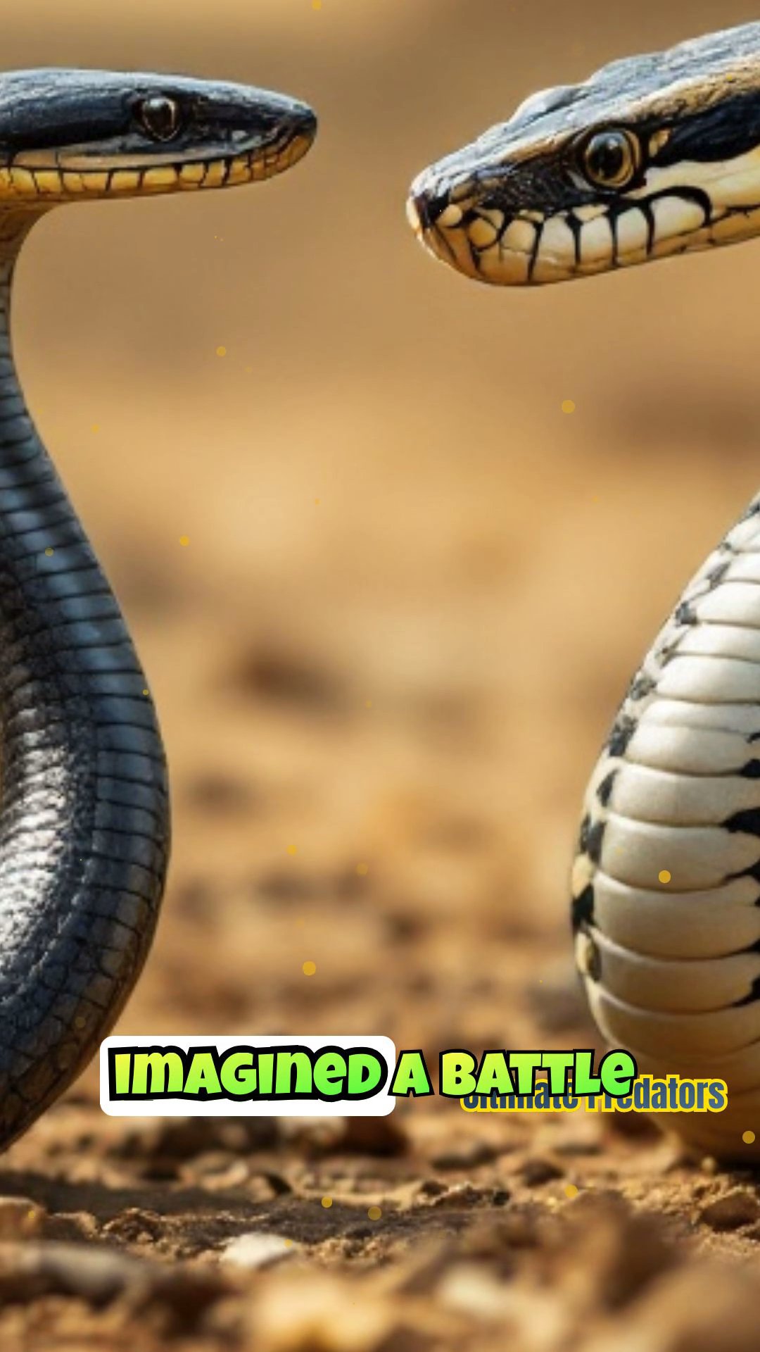 Deadly Duel: Black Mamba vs. African Rock Python