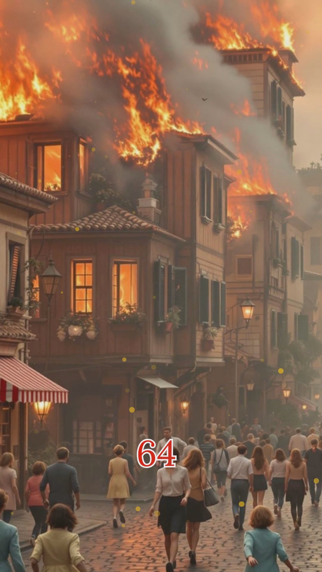 Великий пожар в Риме: пламя, изменившее империю