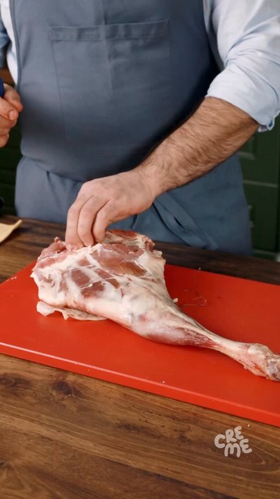 Leg of Lamb Butchering