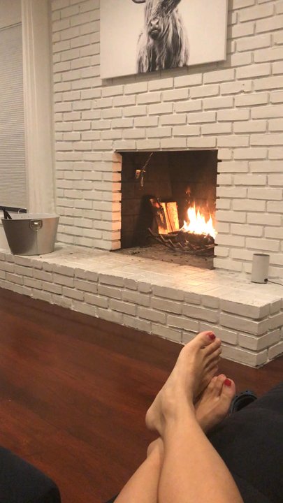 All Pro Chimney - A month later and still going strong. This fireplace is my boyfriend's favorite toy  love All Pro Chimney! - Fireplace Services Near Me - Rockville, Maryland
