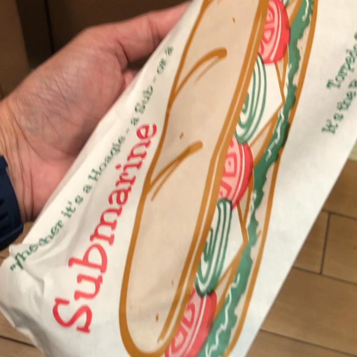 Piazza Sorrento - Walking my cheesesteak hoagie back to my room - Italian Near Me - Hershey, Pennsylvania