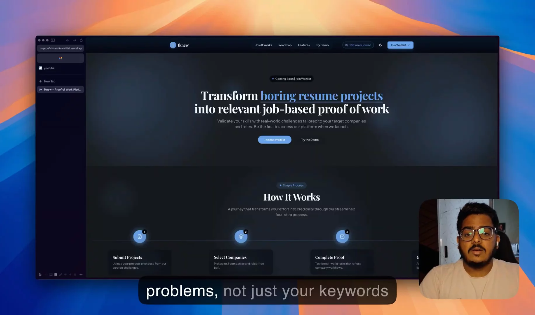 iknew – Where Projects Become Your Resume image 1