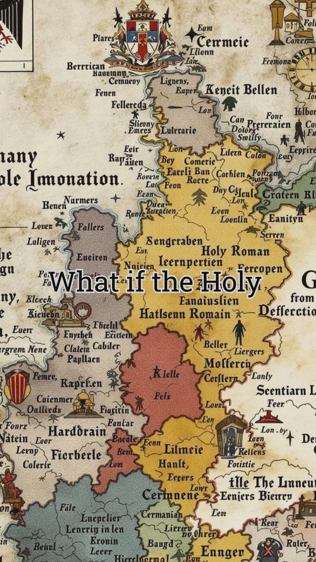 What if the Holy Roman Empire Unified Germany Centuries Earlier?