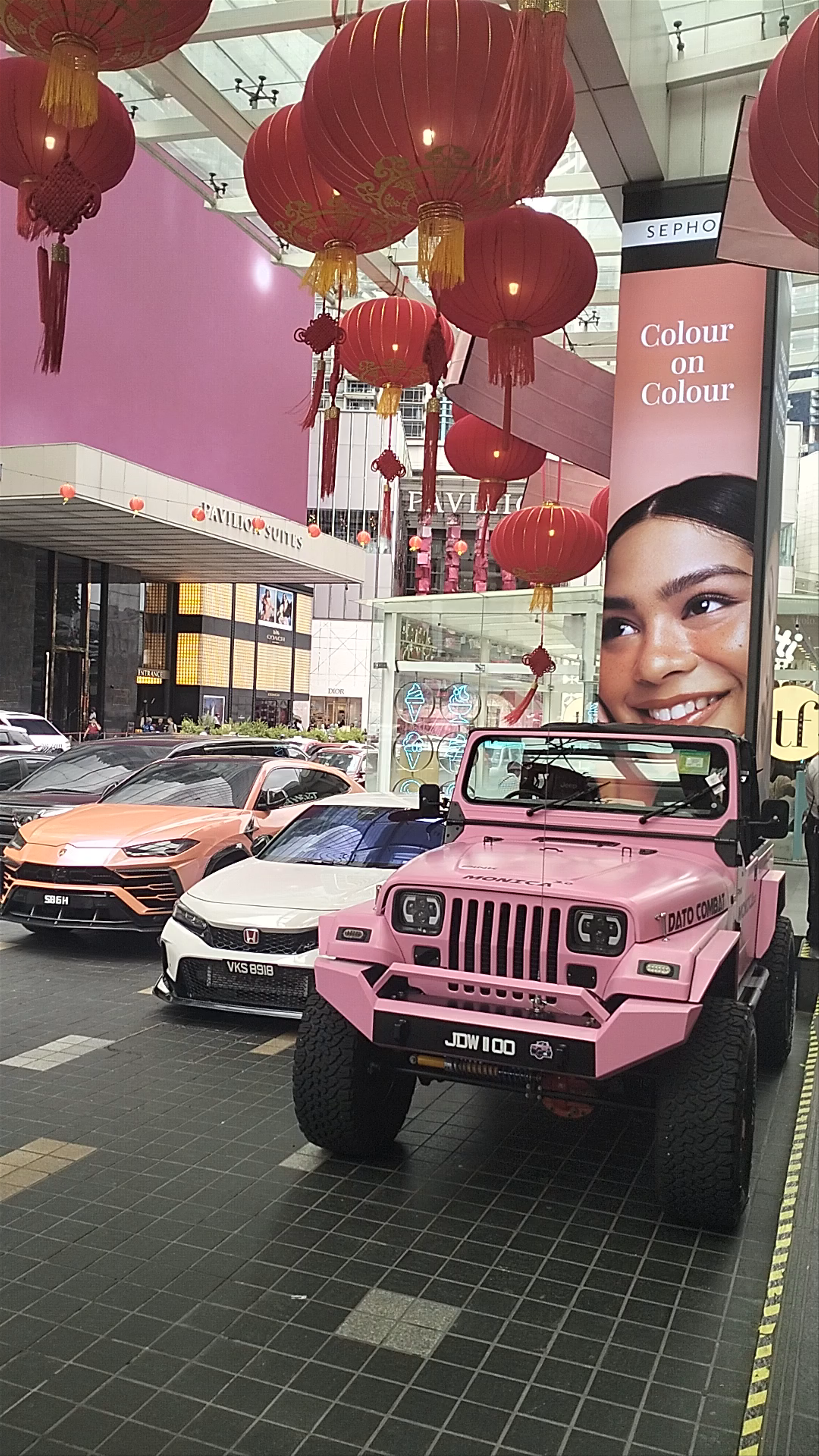 Festive Shopping and Street Life at Fahrenheit 88, Bukit Bintang, Kuala Lumpur