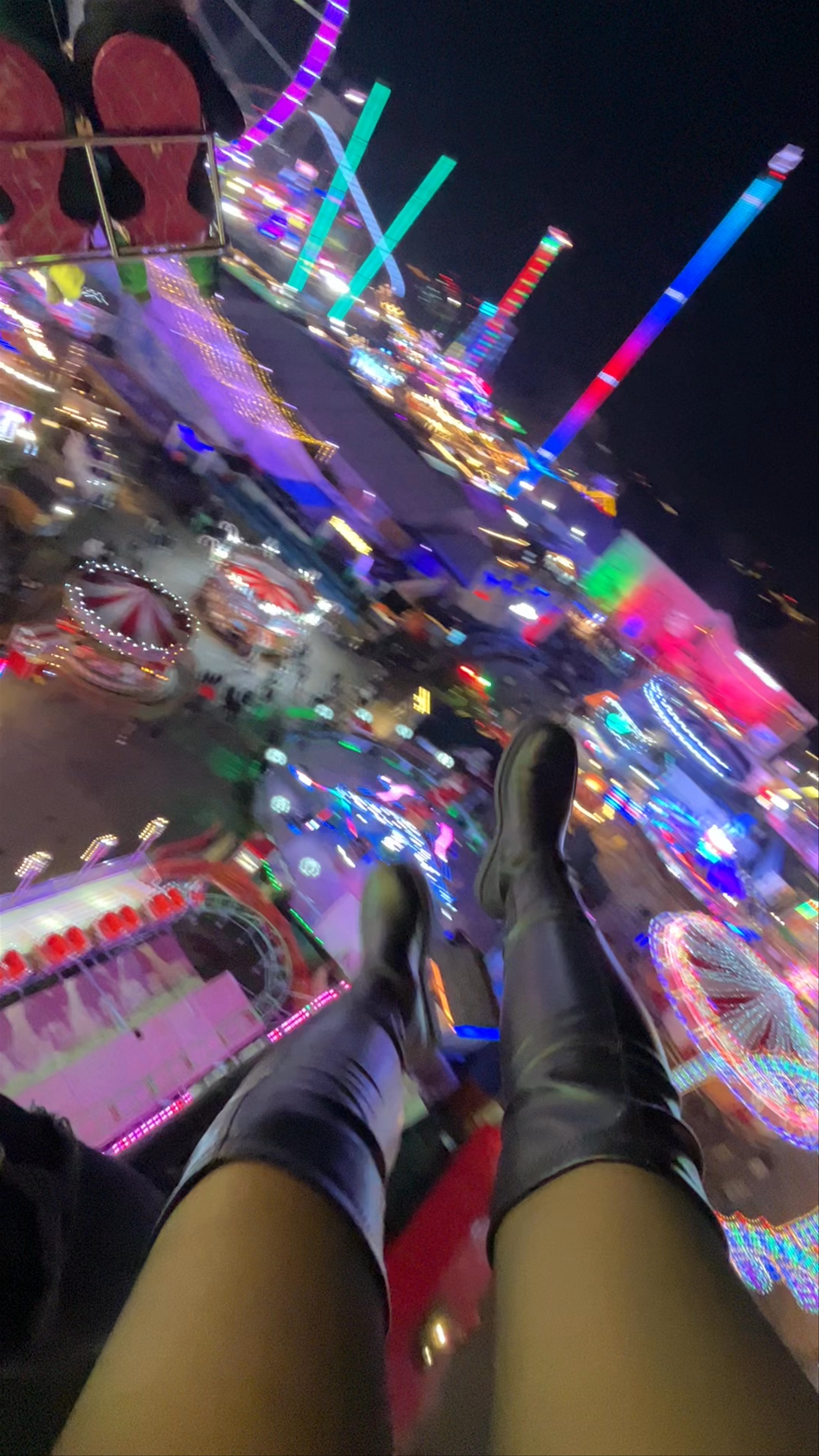 Hyde Park Winter Wonderland Ice Rink Experience at Night