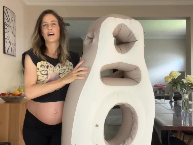 The Noomi Belly Sleeping Pregnancy Pillow