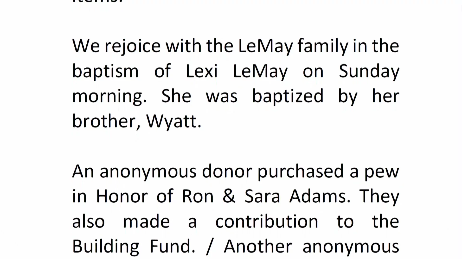 Bethel Service, November 05, 2025