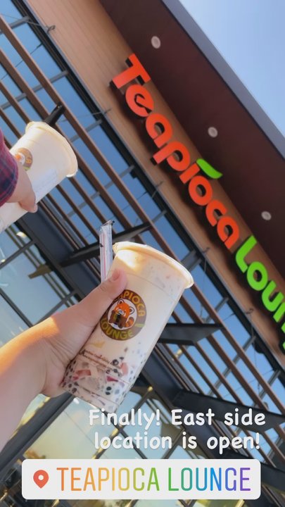 Teapioca Lounge - Zaragoza Shops - Finally! East side location is open! No need to drive 35 minutes to get some good boba - Bubble Tea Near Me - El Paso, Texas
