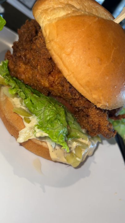 Triple Crossing Beer - Midlothian - Fried chicken sandwich - Brewpubs Near Me - Midlothian, Virginia