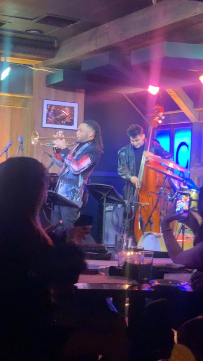 Chris' Jazz Cafe - Spectacular performance by Trumpeter Anthony Hervey & his Quintet - Jazz & Blues Near Me - Philadelphia, Pennsylvania