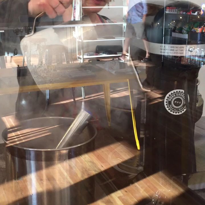 Moab Garage Co. - Making the ice cream! - Coffee & Tea Near Me - Moab, Utah