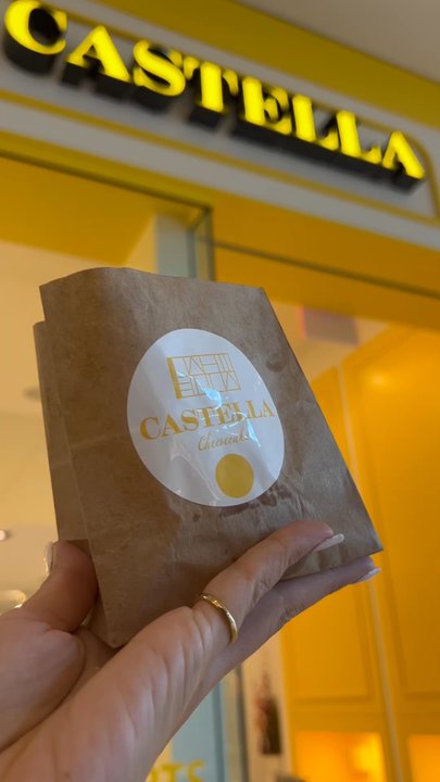 Castella Cheesecake - phone ate first here, with store pov - Desserts Near Me - Richmond, British Columbia
