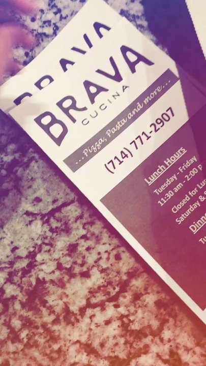 Brava Cucina - Pizza Near Me - Orange, California