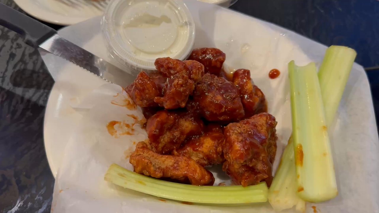The Brook Restaurant & Bar - Boneless Buffalo Wings - New American Near Me - Tulsa, Oklahoma