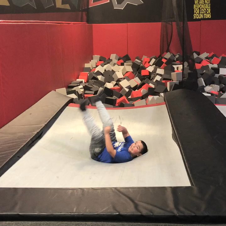 Elevate Trampoline Park - My boy was flipping side to side but I was afraid he lost his voice I had to get some water for him - Trampoline Parks Near Me - Mesa, Arizona