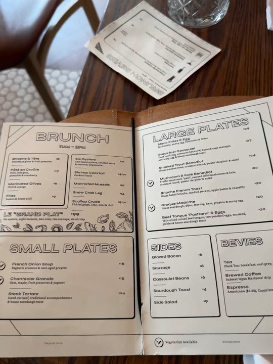 Chantecler - Menu - French Near Me - Toronto, Ontario