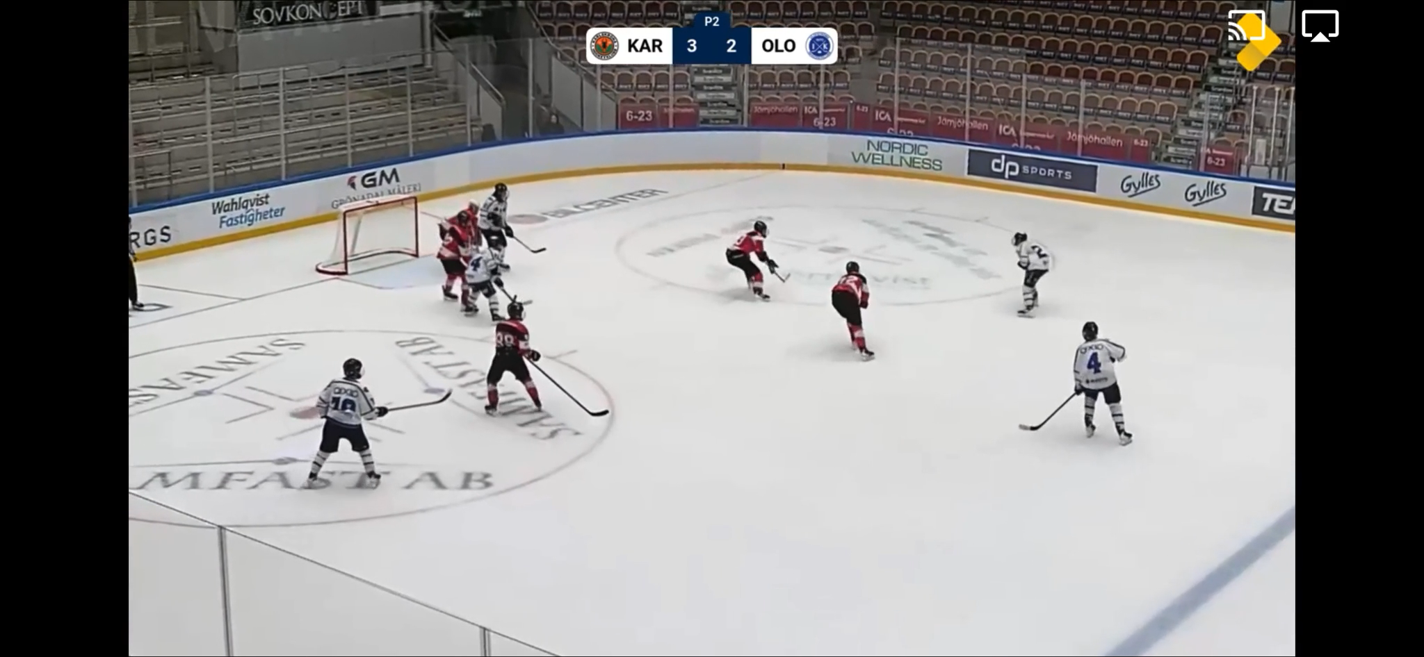 Alexander Gidius: Defensive work in PK for Karlskrona HK U18