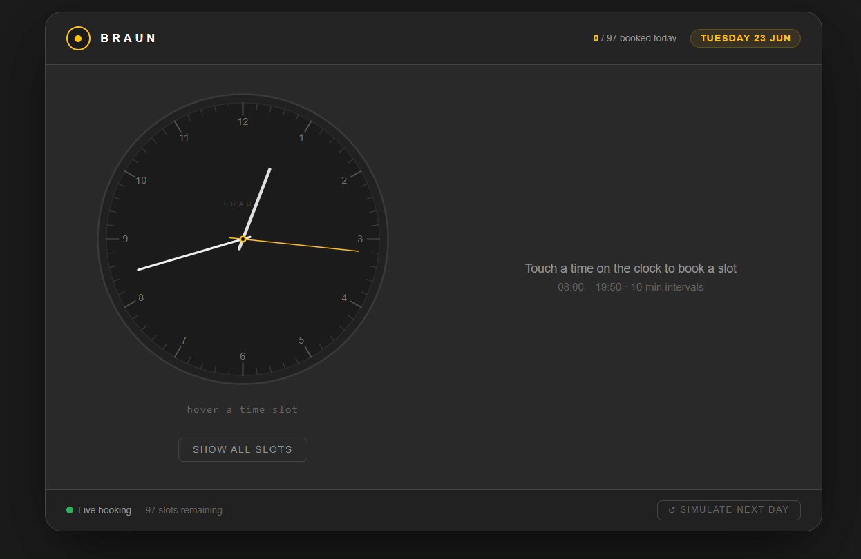 BraunClock