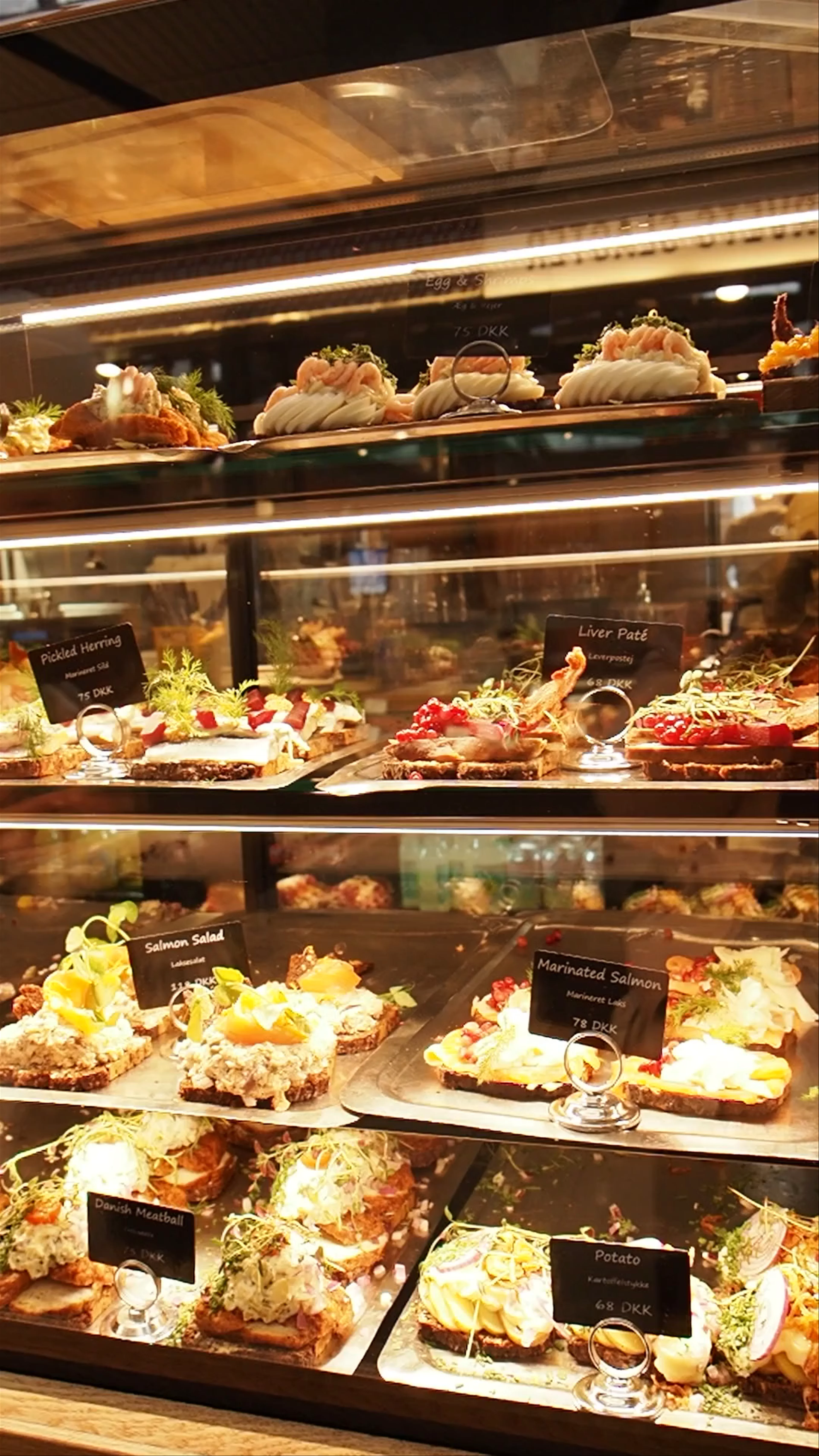 Hallernes Smørrebrød, Rømersgade, Copenhagen, Denmark