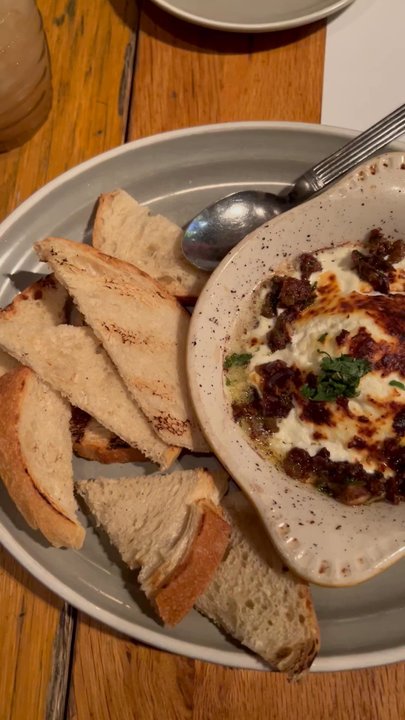 Whiskey Cake - Goat cheese Local Goat Cheese Fondue - New American Near Me - Oklahoma City, Oklahoma