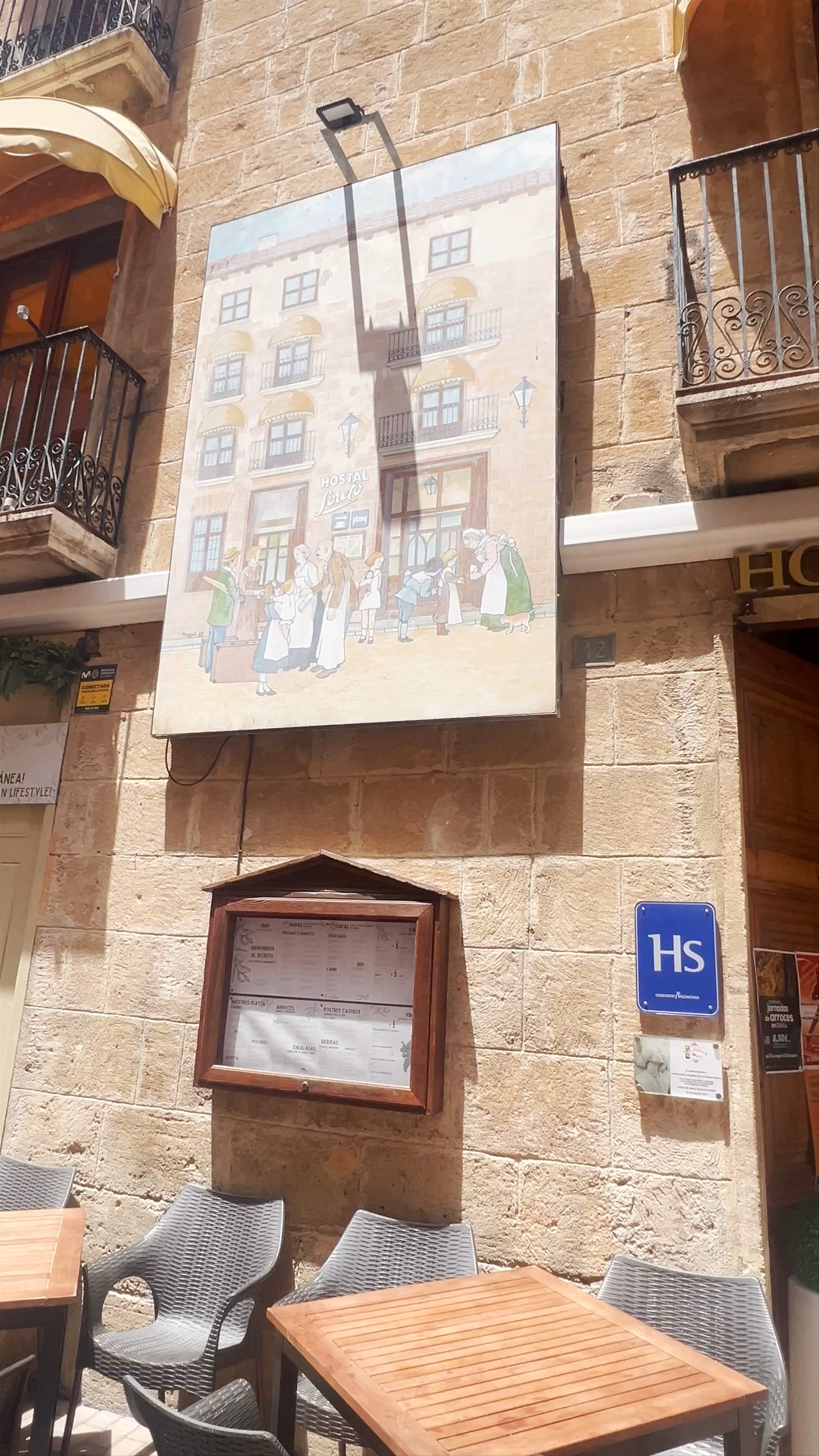 Inside Hostal Loreto: Charming Historic Stay in Dénia, Spain
