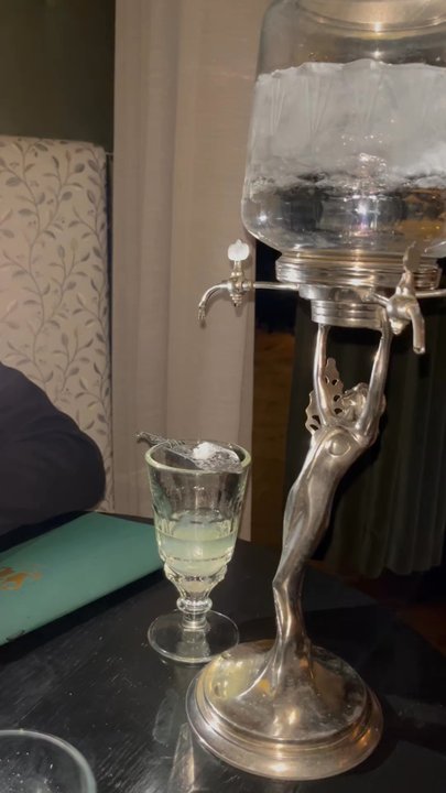 Sarah B. - Absinthe ritual - Cocktail Bars Near Me - Montreal, Quebec