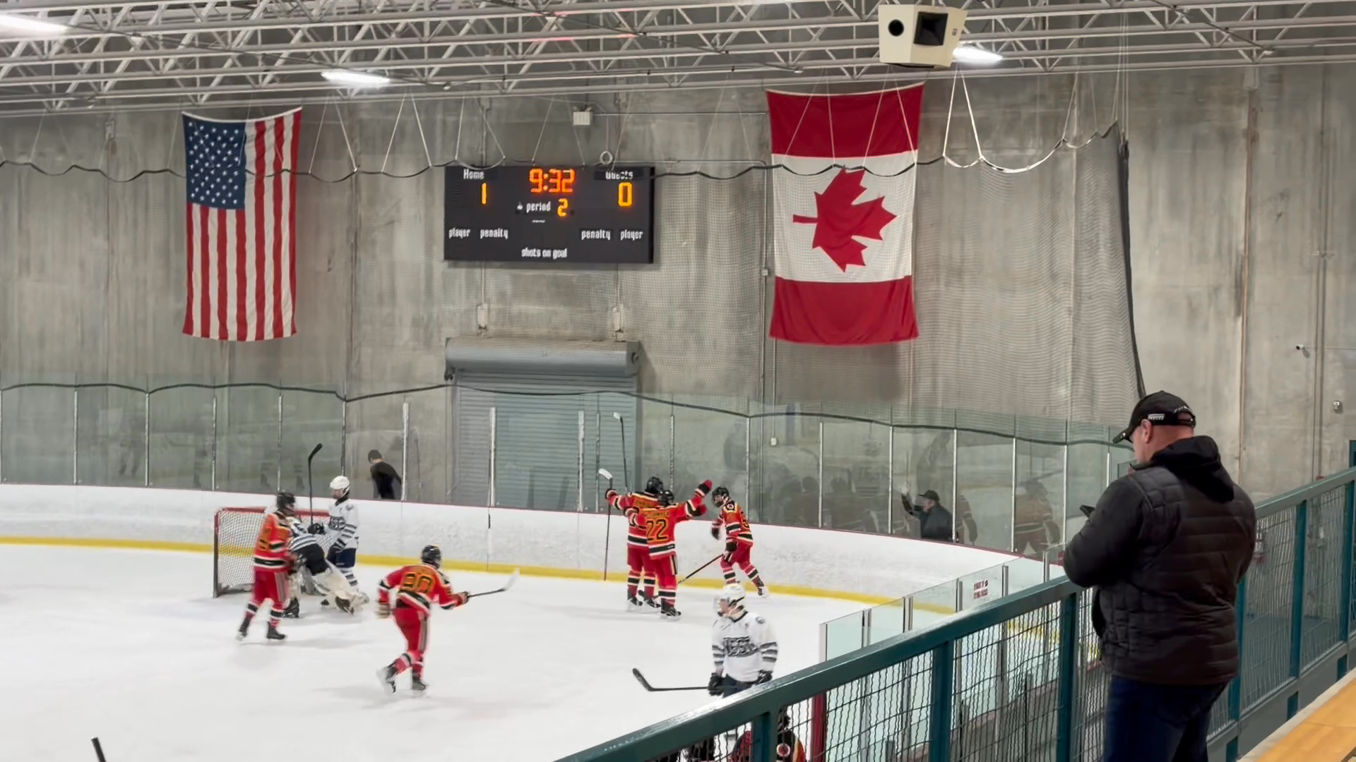 Abel Grimaldi's Forecheck and Goal for NJ Rockets 15U AAA