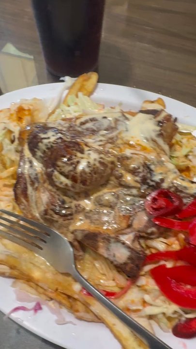 El Boritracho - I love the pollo con tajadas and my husband loved the chuleta with tajadas as well! Everything was so yummy and delicious! - Salvadoran Near Me - Citrus Heights, California